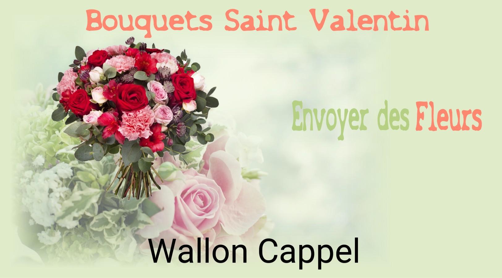 Roses de Saint-Valentin livrées à Wallon-Cappel